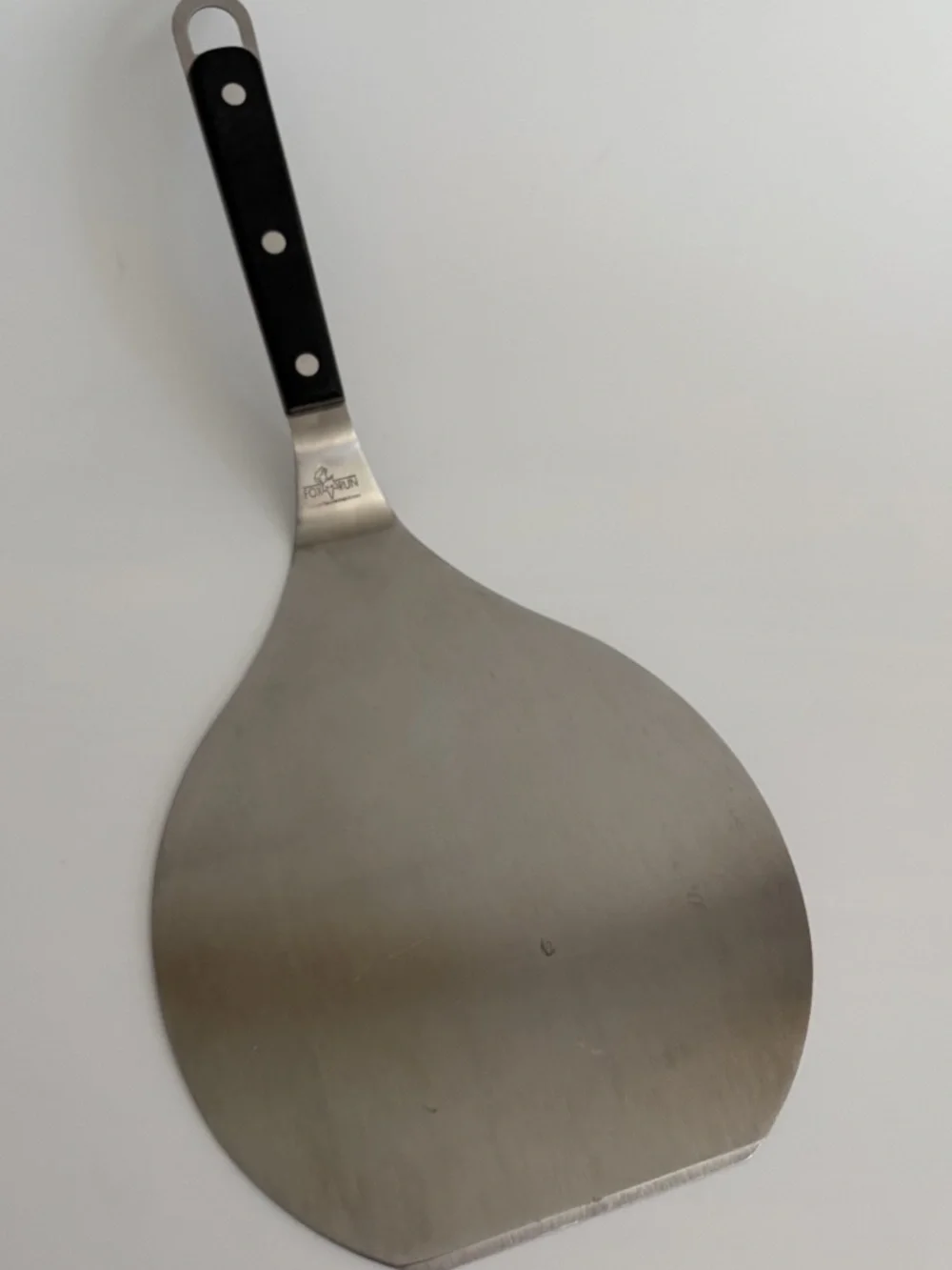 Fox Run Oversized Cookie Spatula Stainless Steel Black Handle 6.25
